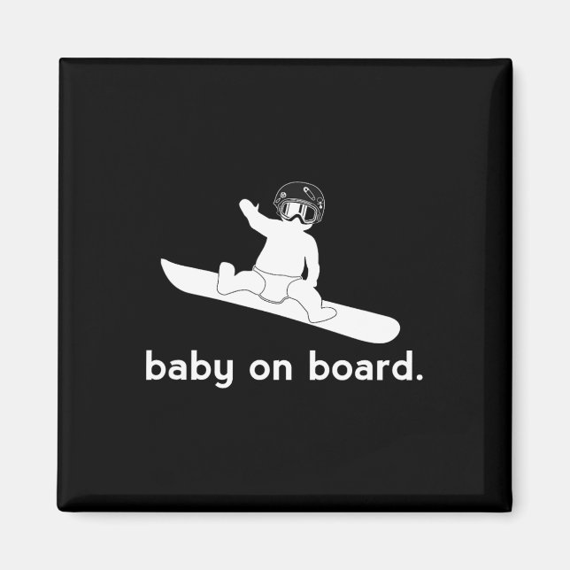Baby an Bord Magnet (Vorne)