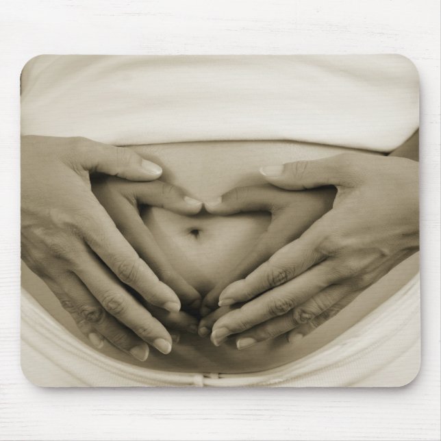 Baby an Bord Mousepad (Vorne)