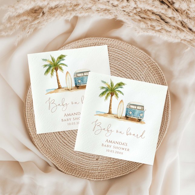 Baby an Bord Summer Baby Dusche Serviette (Von Creator hochgeladen)