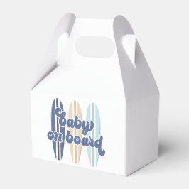 Baby an Bord Surfboard Beach Baby Dusche Geschenkschachtel