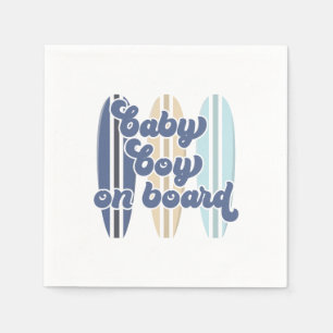 Baby an Bord Surfboard Beach Baby Dusche Serviette