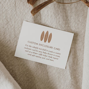 Baby an Bord Surfboard Custom Begleitkarte