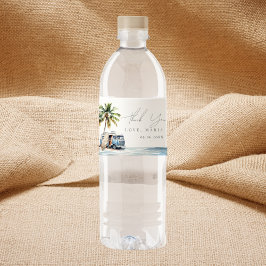 Baby an Bord, Surfbücher für Baby Wasserflaschenetikett