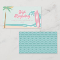 Baby an Bord Surfing Baby Shower Registry