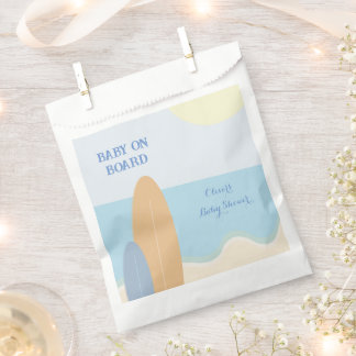 Baby an Bord Surfing Beach Baby Dusche Geschenktütchen
