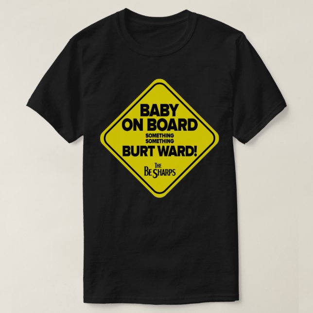 Baby an Bord T-Shirt (Design vorne)