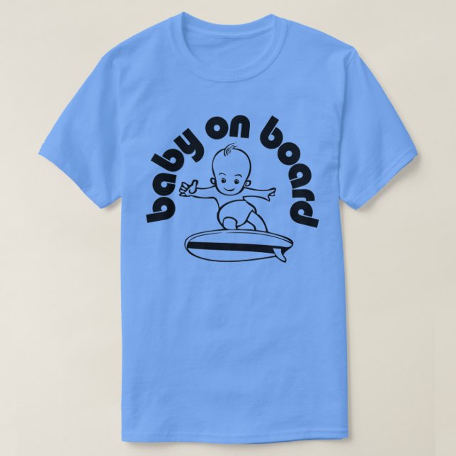 BABY AN BORD T-Shirt (Design vorne)