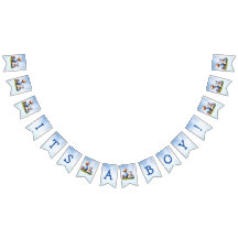 Baby and Bulldog Puppy ist eine Kinderdusche