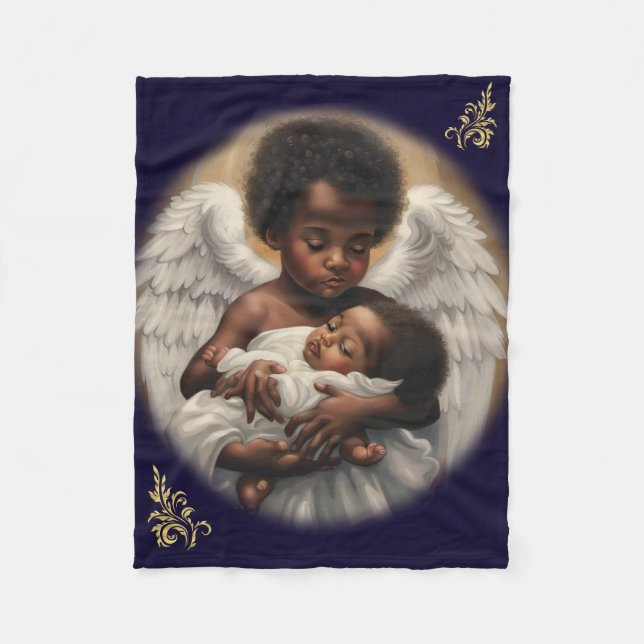 Baby Angels Fleecedecke (Vorderseite)