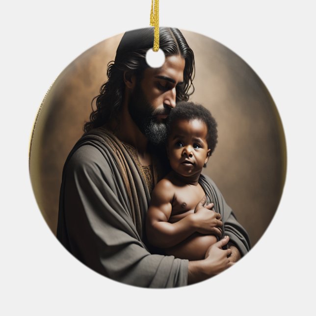 Baby Angels Keramik Ornament (Hinten)