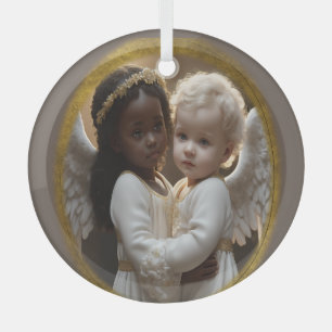 Baby Angels Ornament Aus Glas