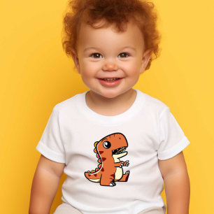 Baby Animal Print Modern Baby Kinder weiße Hemden Baby T-shirt