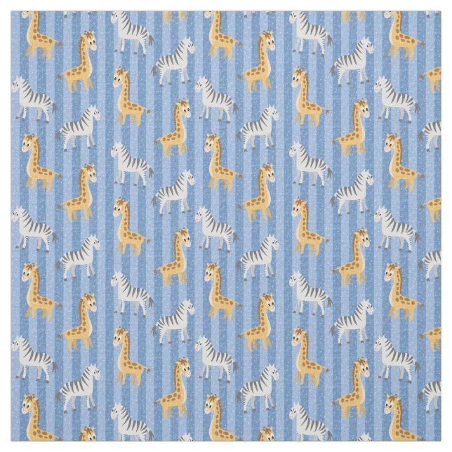 Baby Animals Jungle Safari Stoff (Muster)