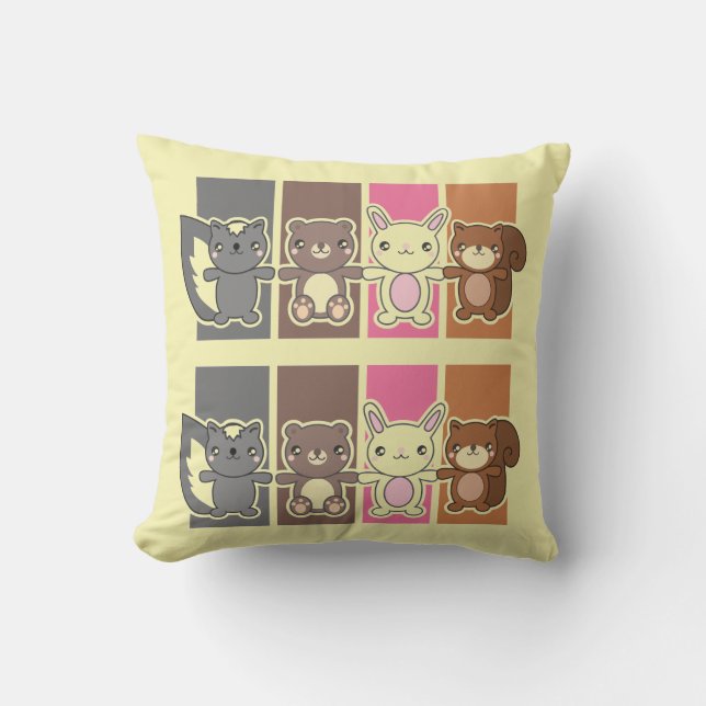 Baby Animals Kissen (Vorderseite)