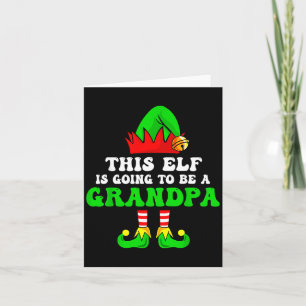 Baby-Ankündigung Xmas-Shirt Dieser Elf Wird Ein Karte