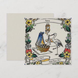 Baby-Ankündigungskarte Einladung