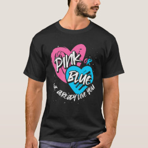 Baby Announcement Baby Shower Future Eltern Gende T-Shirt