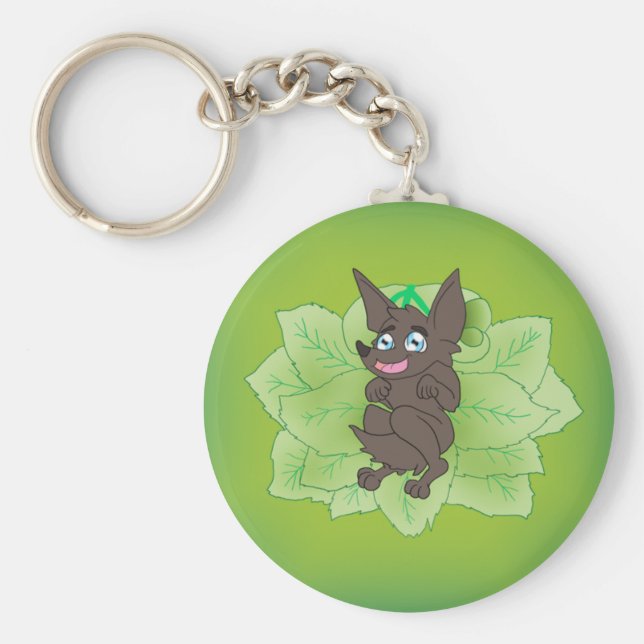 Baby Anubis Jr. Schlüsselanhänger (Vorne)