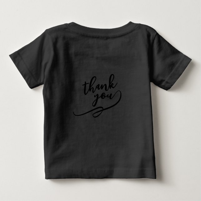 Baby-Anzug  Baby T-shirt (Rückseite)