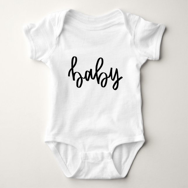 Baby Anzug Girl oder Boy 03 Monate bis 18 Monate. Strampler (Vorderseite)