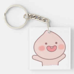 Baby Apeach Schlüsselanhänger