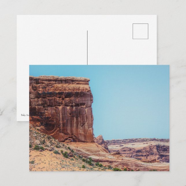 Baby Arch Einladungspostkarte (Vorne/Hinten)