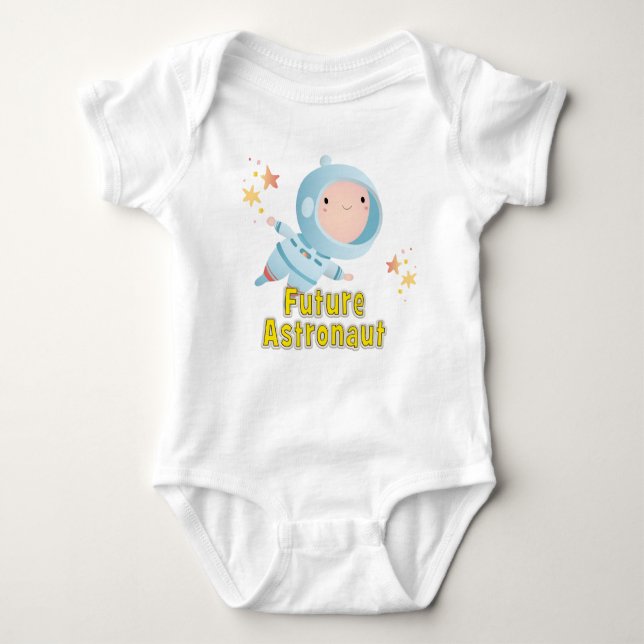 Baby Astronaut (Junge) Future Astronaut Strampler (Vorderseite)
