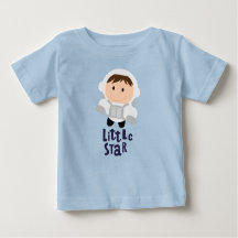 Baby Astronaut (Junge) Little Star T - Shirt