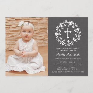 Baby-Atem Taufe Einladung