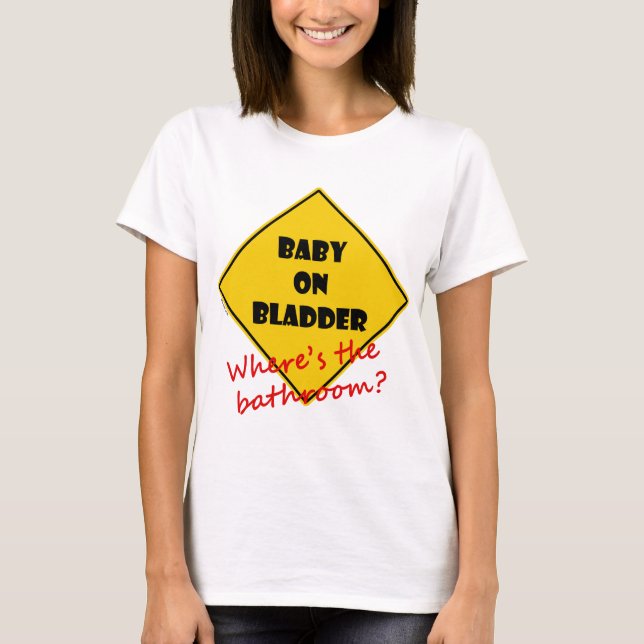 Baby auf Blase T-Shirt (Vorderseite)