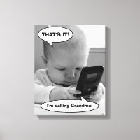 Baby auf Handy