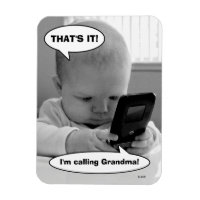 Baby auf Handy