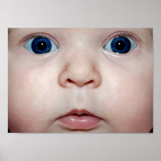 Baby Augen Poster