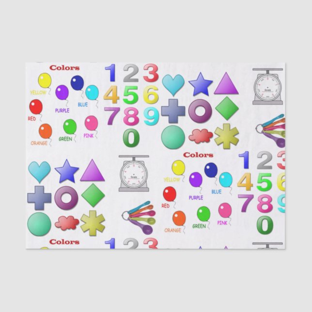 Baby aus dekorativem Gewebe Seidenpapier (Vorderseite)