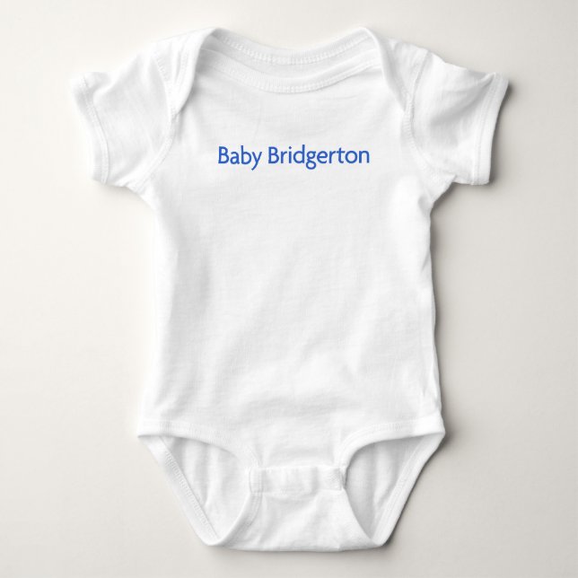 Baby B. Infant Creeper Julia Quinn (blau) Strampler (Vorderseite)