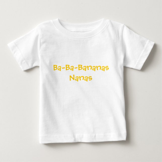 Baby Ba-Ba-Bananas T-shirt (Vorderseite)