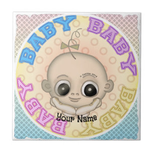 Baby Baby Gesicht Fliese