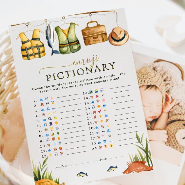 Baby Baby Shower Emoji Pictionary Game (Von Creator hochgeladen)