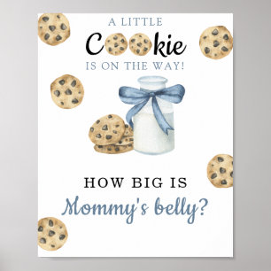 Baby-Baby-Shower - Wie groß ist Mamas Bauch Poster