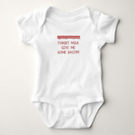 Baby Bacon Onsie Strampler