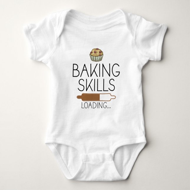 Baby Baker - Backfähigkeit Baby Strampler (Vorderseite)