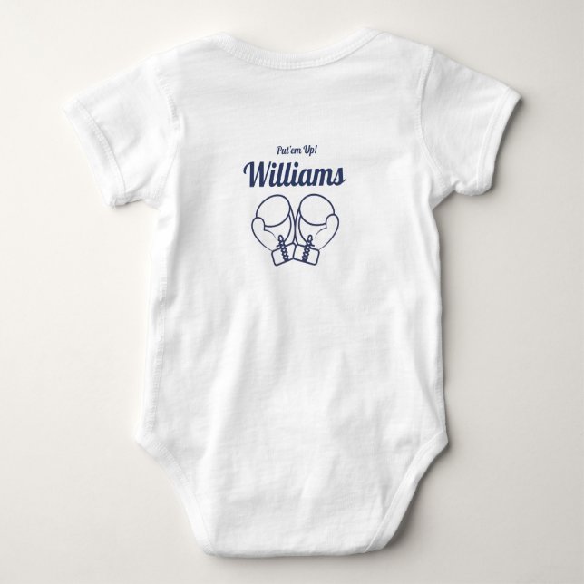 Baby Baller Bodysuit Tshirt (Rückseite)
