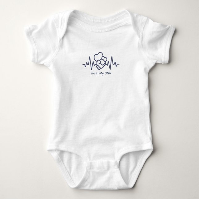 Baby Baller Bodysuit Tshirt (Vorderseite)