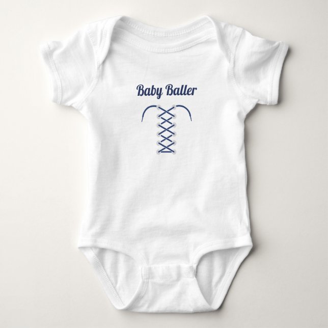 Baby Baller Bodysuit Tshirt (Vorderseite)