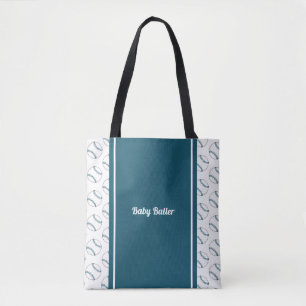 Baby Baller green Tote Bag