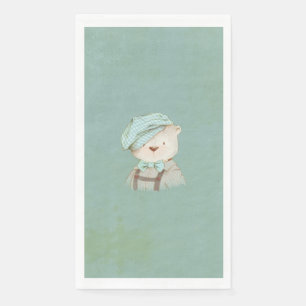 Baby-Bär Süß Niedlich Kinder Einfach Whimsical Serviette
