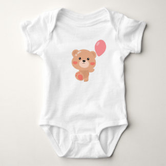 Baby-Bärchen-Body – Süßes Neugeborenen-Geschenk Baby Strampler