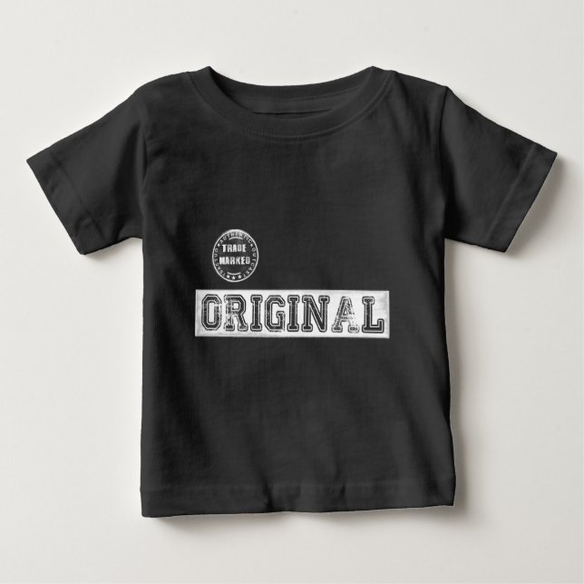 Baby Baseball Raglan mit Cooler Original-Printwerb T-shirt (Vorderseite)