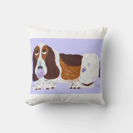 Baby Basset Hound Kissen