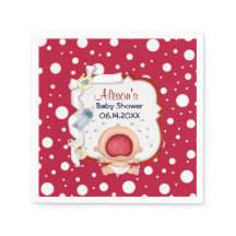 Baby Bawling Funny Baby Showpapier Napkins